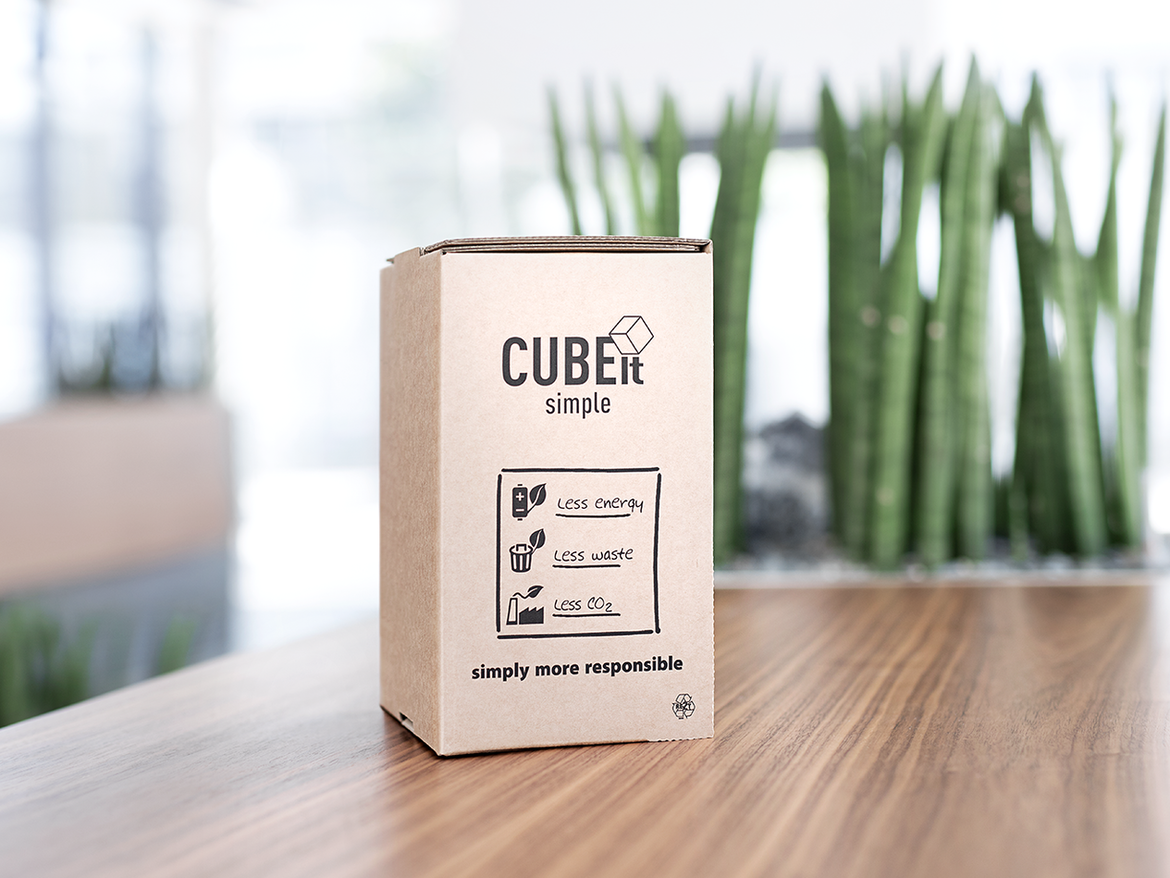 Cube It Ambalaje simple și durabile