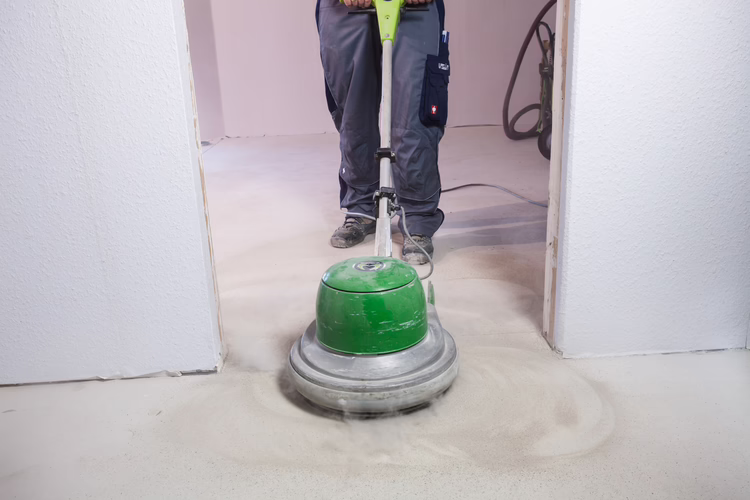 First grind the substrate with a WOLFF grinding machine to remove any materials that could impair adhesion.